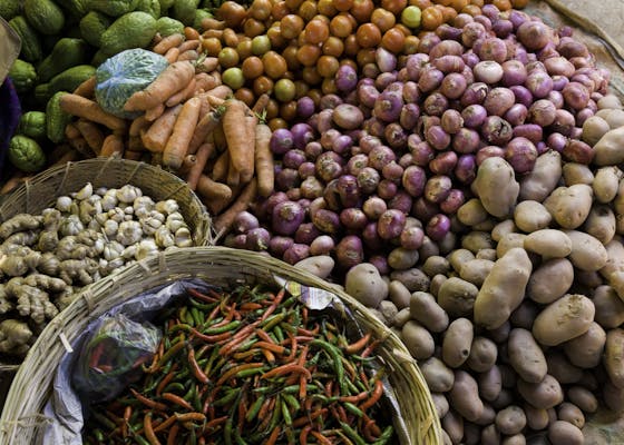 Vegetables in Bhutan