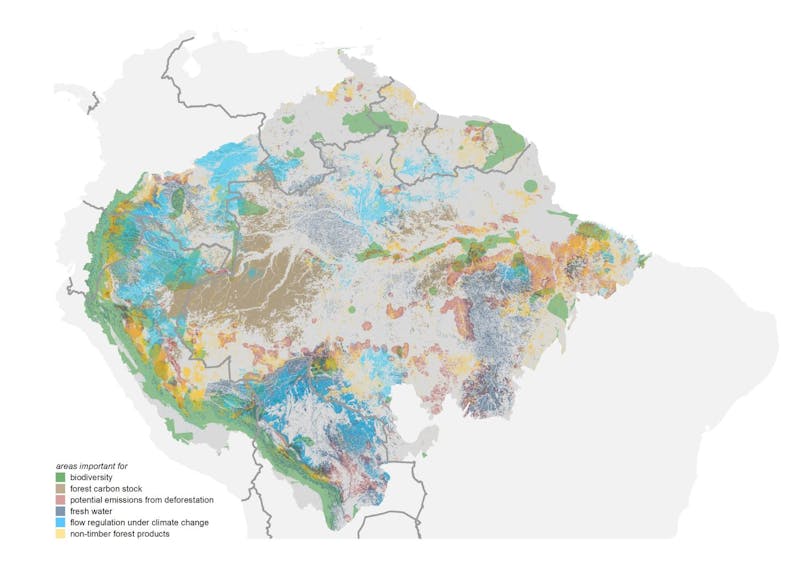 These 7 Maps Shed Light On Most Crucial Areas Of Amazon Rainforest