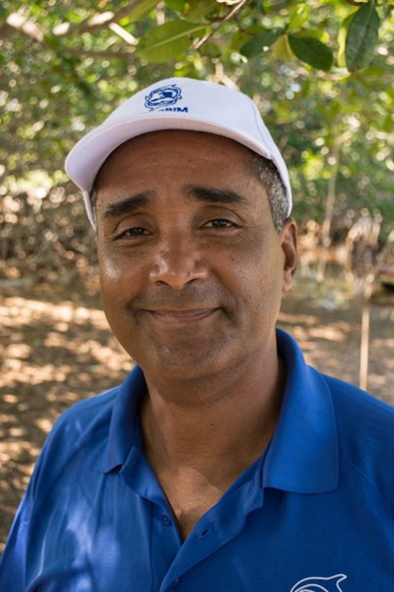 Jean Wiener, a recipient of the 2015 Goldman Environmental Prize for his efforts to create Haiti’s first marine protected areas.